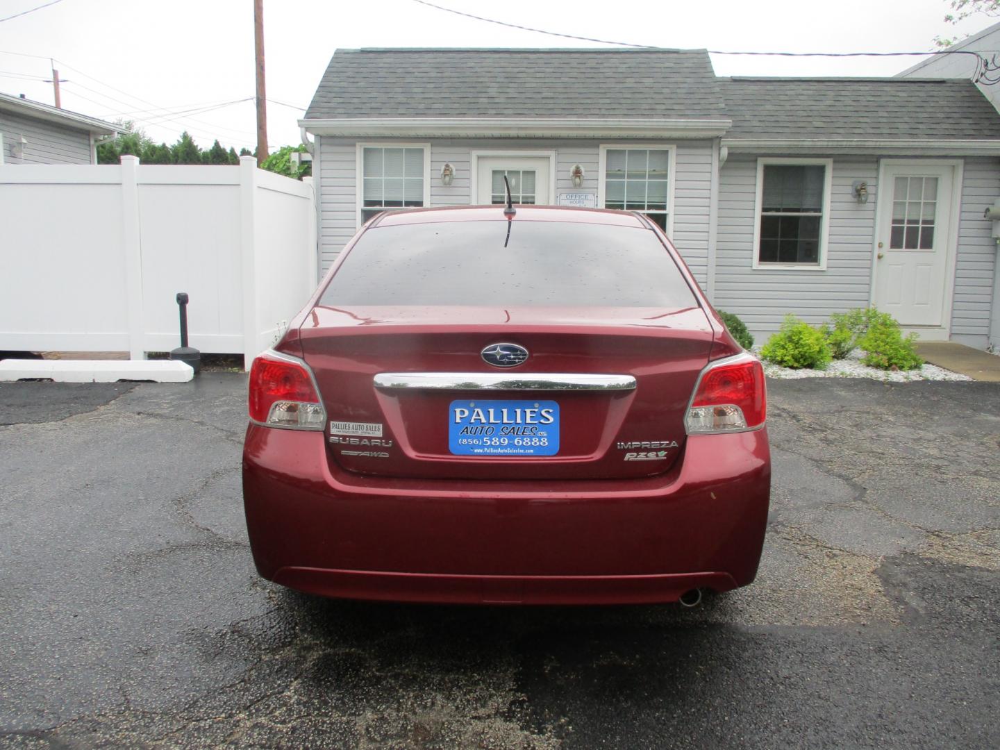 2014 BURGUNDY Subaru Impreza Limited 4-Door (JF1GJAG69EH) with an 2.0L H4 DOHC 16V engine, Continuously Variable Transmission transmission, located at 540a Delsea Drive, Sewell, NJ, 08080, (856) 589-6888, 39.752560, -75.111206 - Photo#6